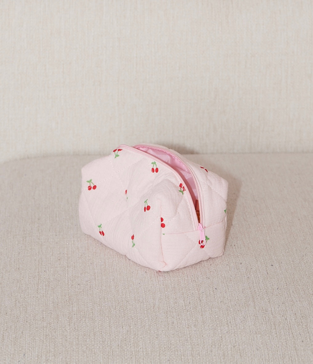 Beauty Case Pink&Cherries