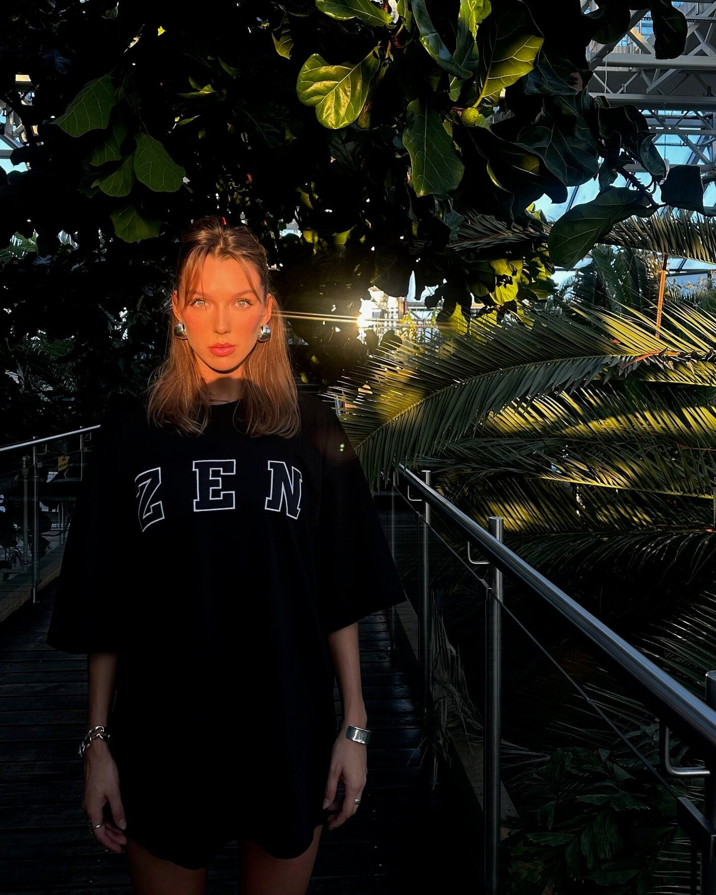Comfort Oversized Boyfriend T-shirt Black