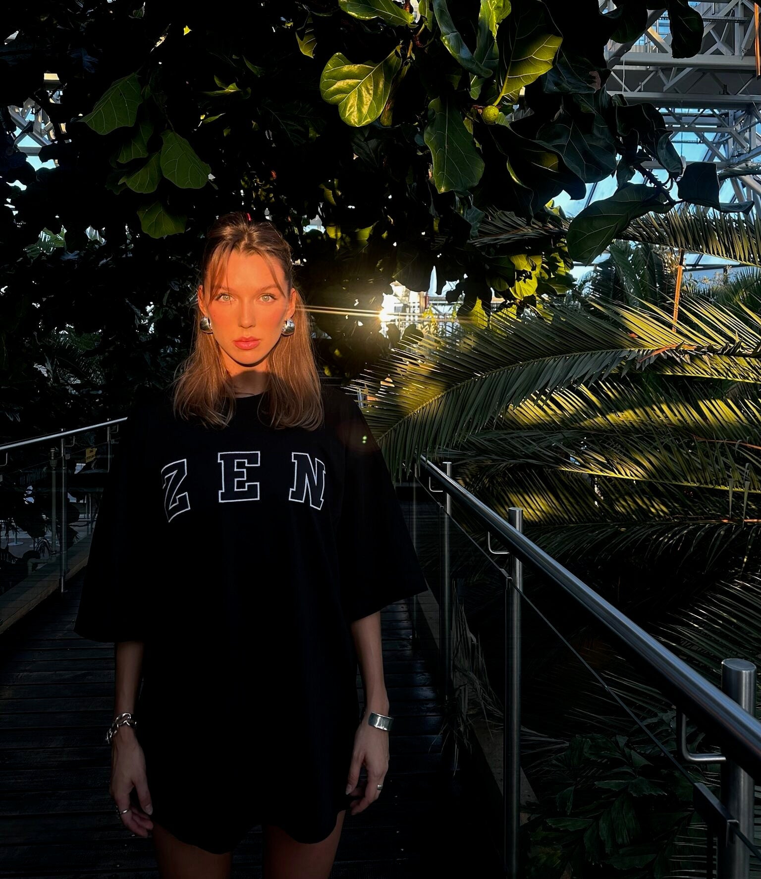 Comfort Oversized Boyfriend T-shirt Black