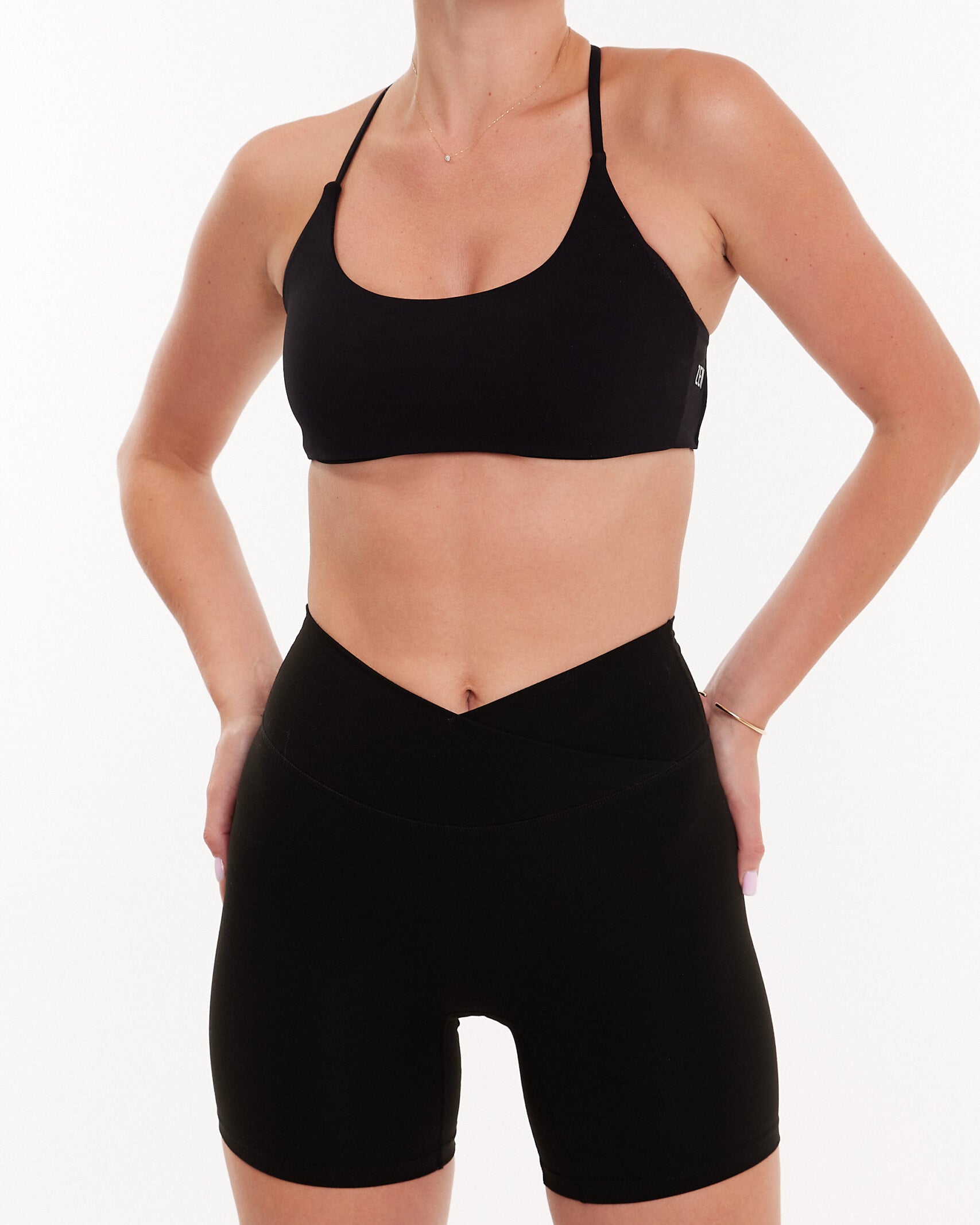 Crossover Scrunch Shorts