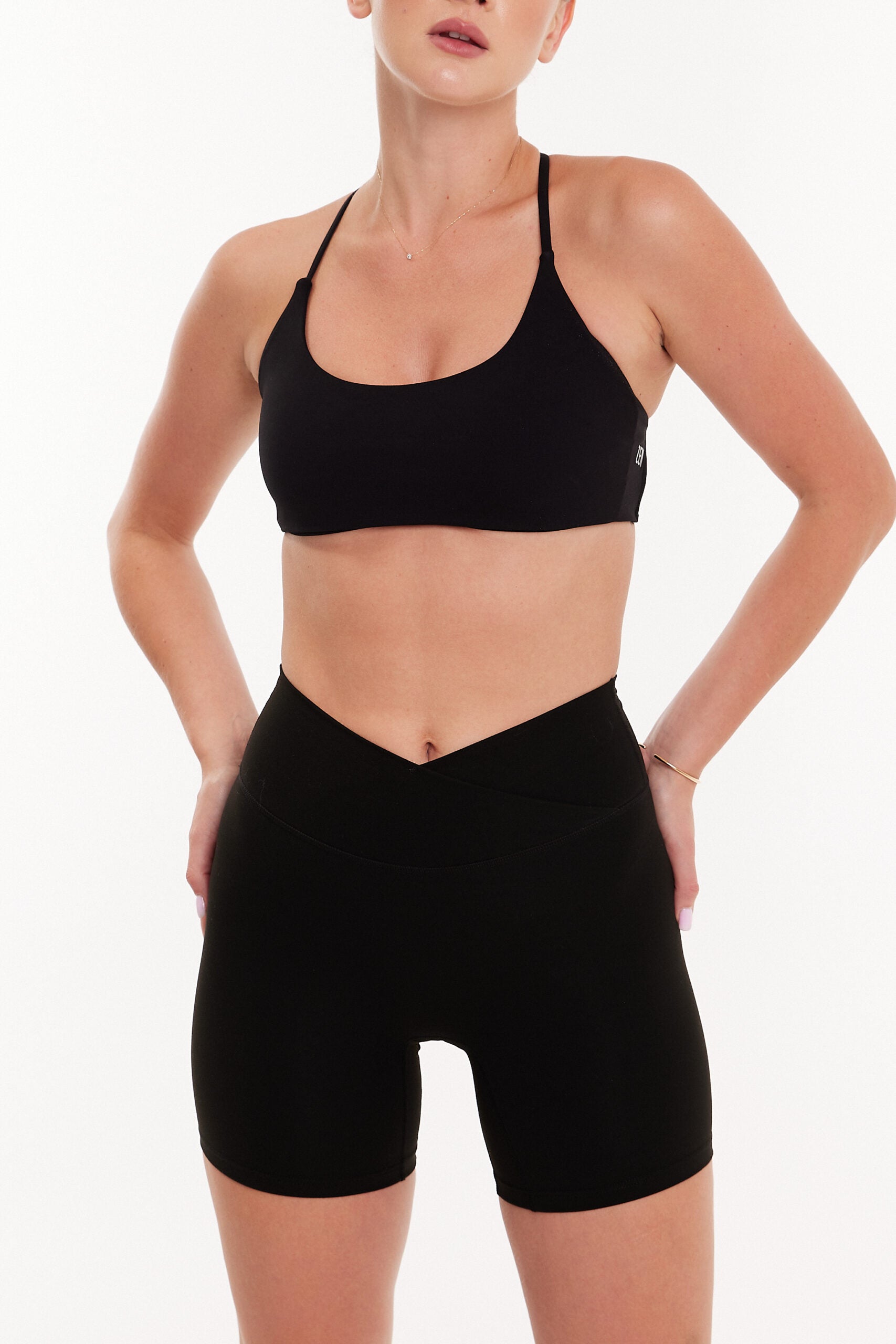 Crossover Scrunch Shorts