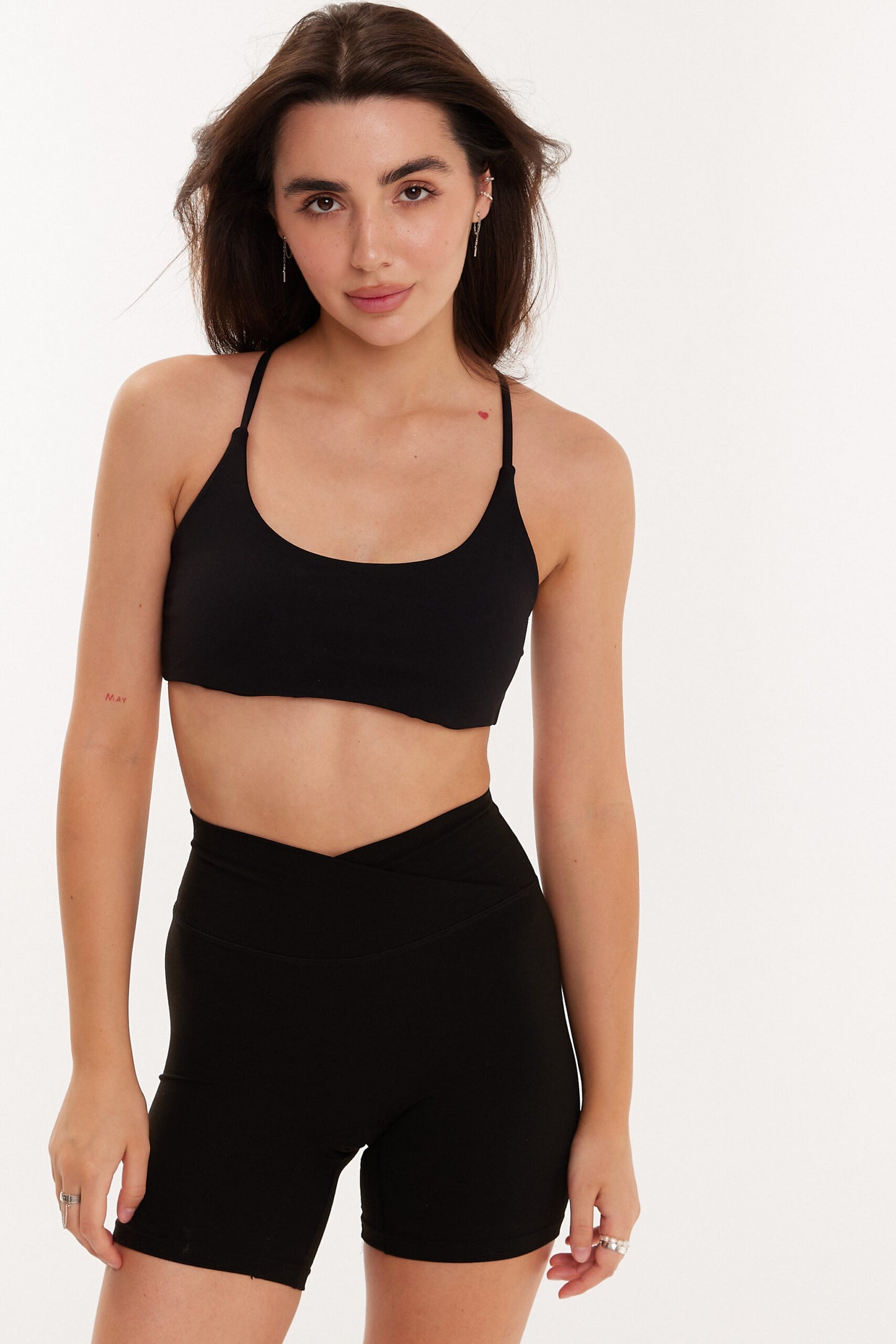 Crossover Scrunch Shorts Maya