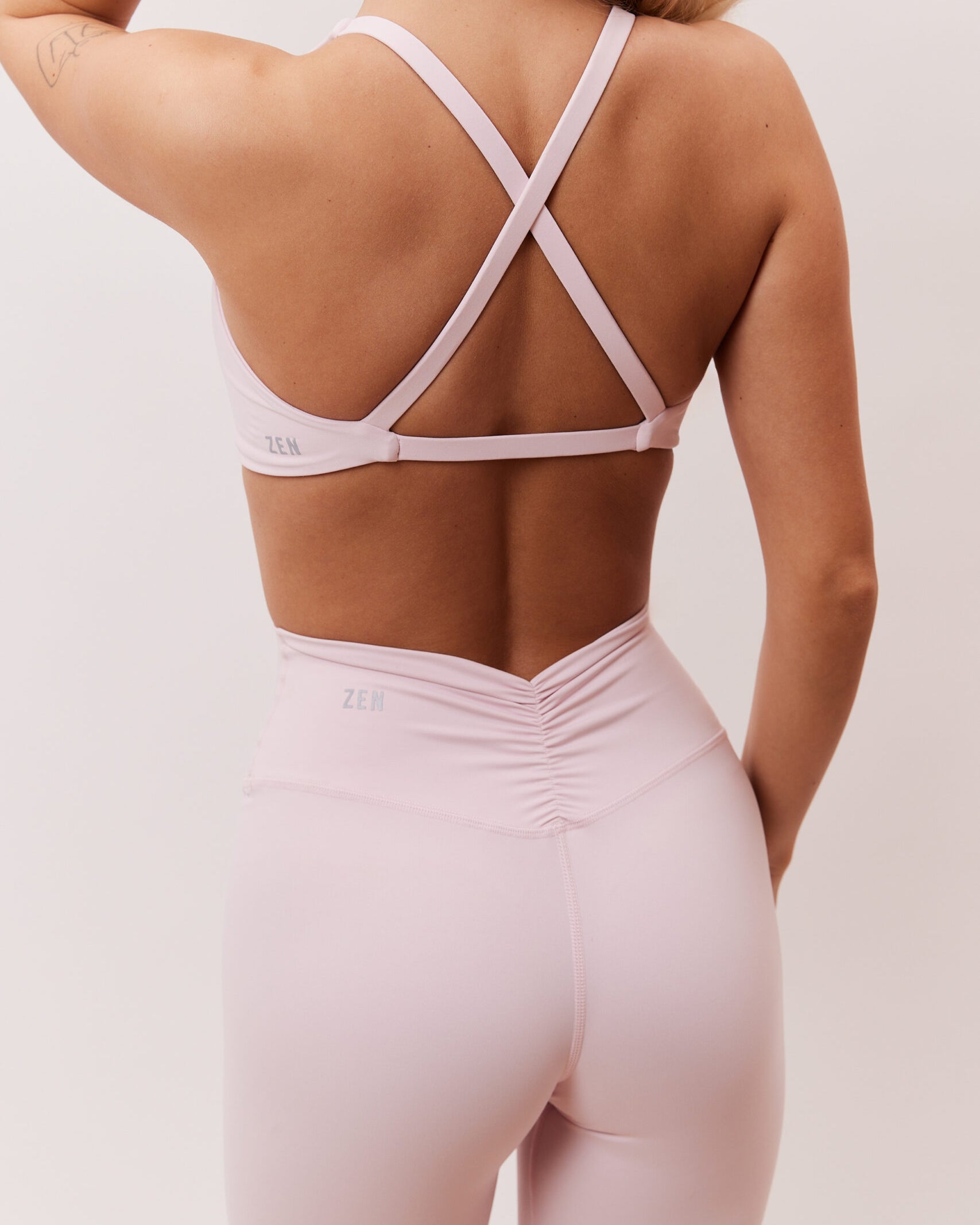 Flow Charlotte Bra Strawberry Milkshake Crumble Back