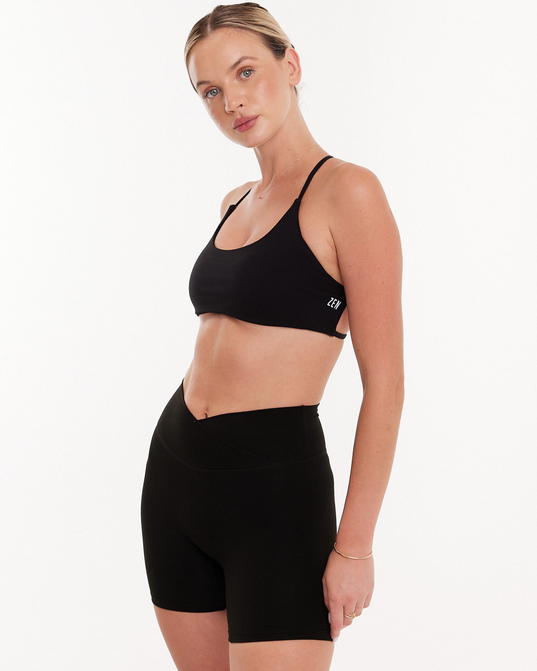 Flow Crossover Scrunch Shorts Maya