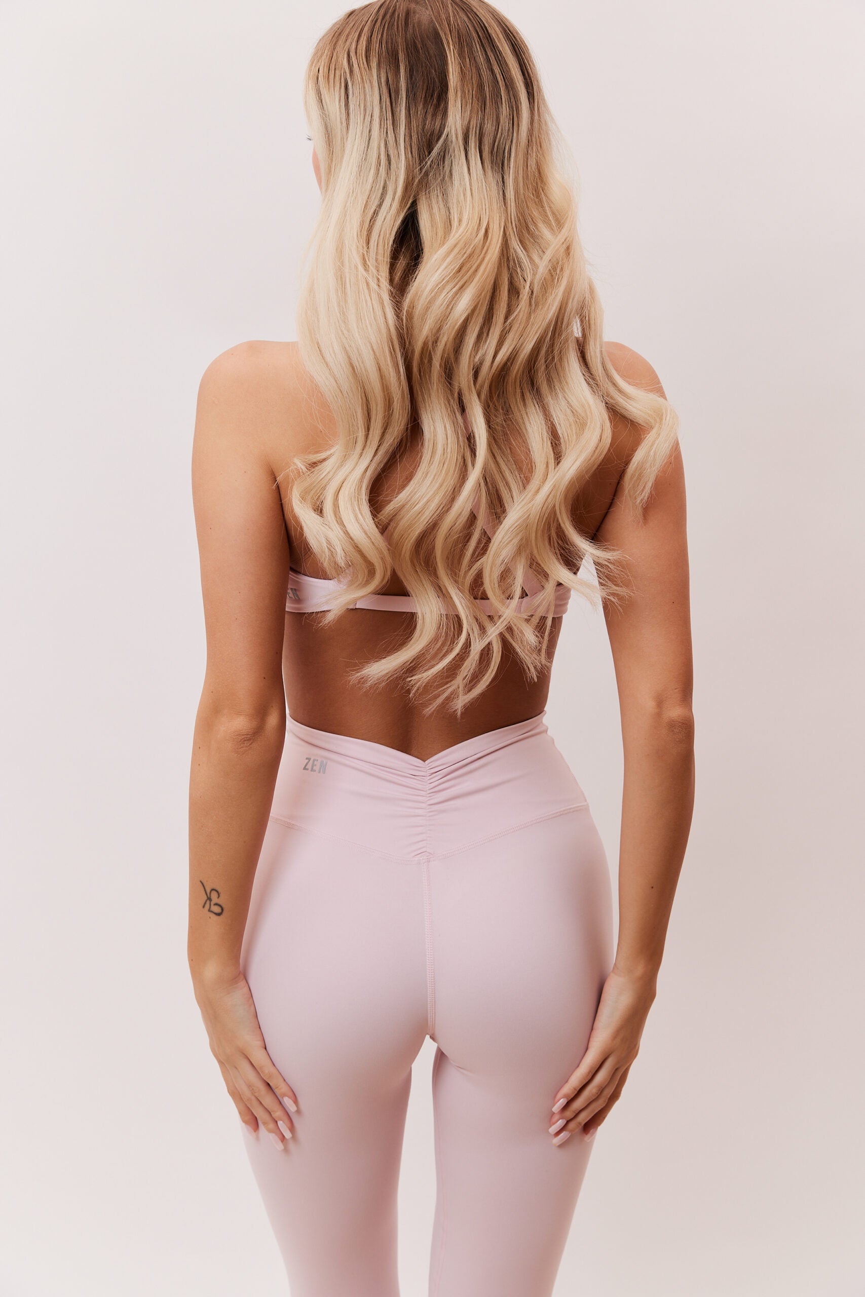 Flow Crumble Leggings Strawberry Back