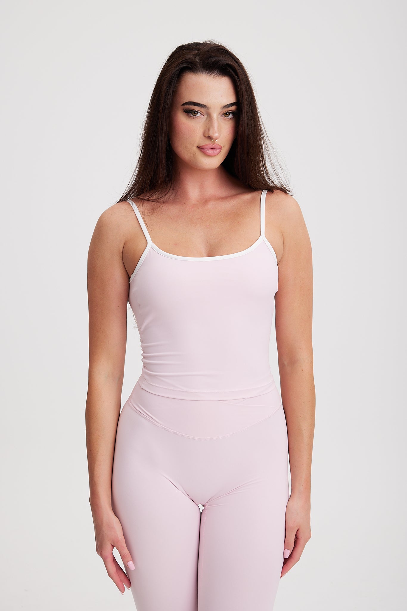 Flow Gigi Tank Strawberry Milkshake White