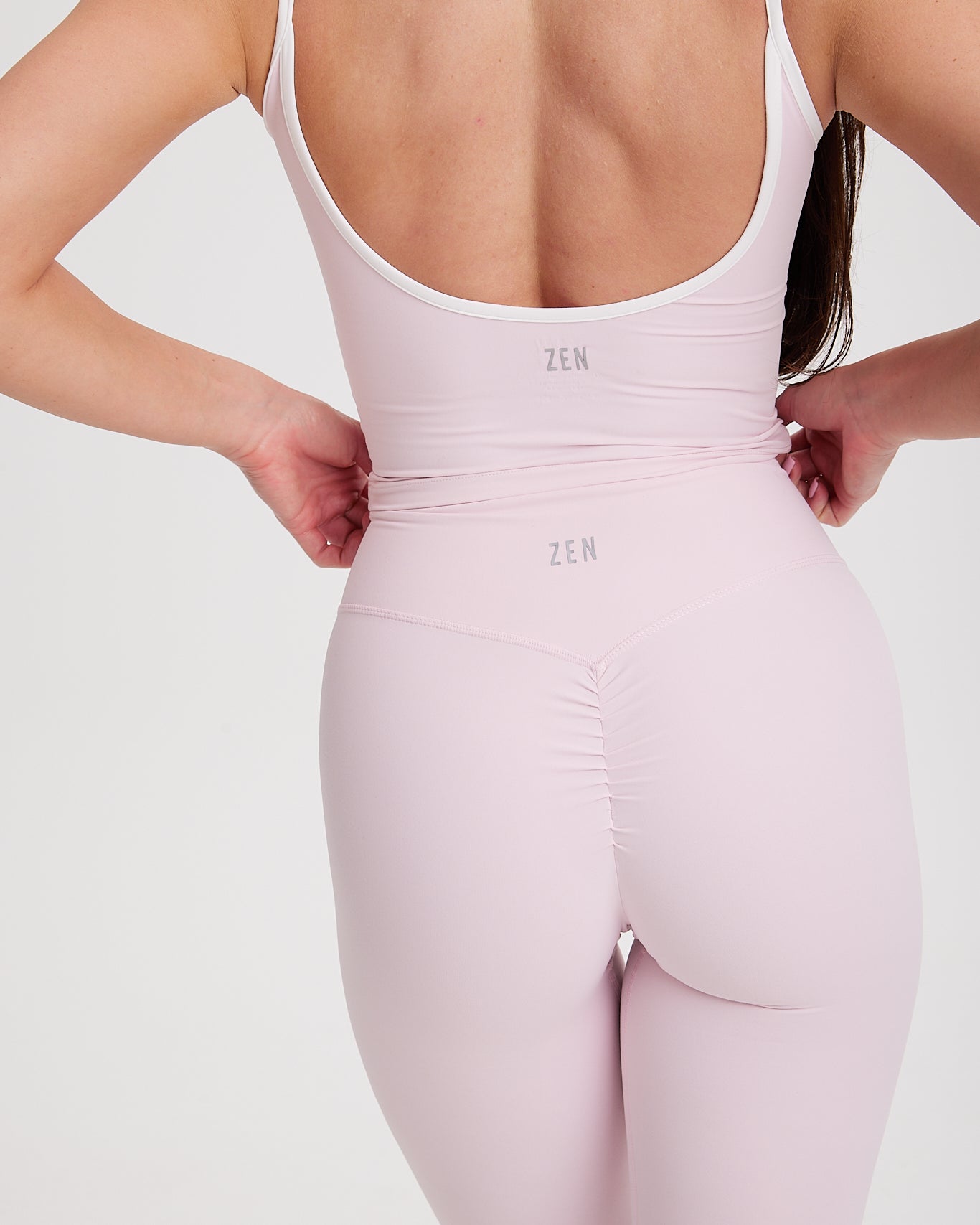 Flow Gigi Tank Strawberry Milkshake/White Back