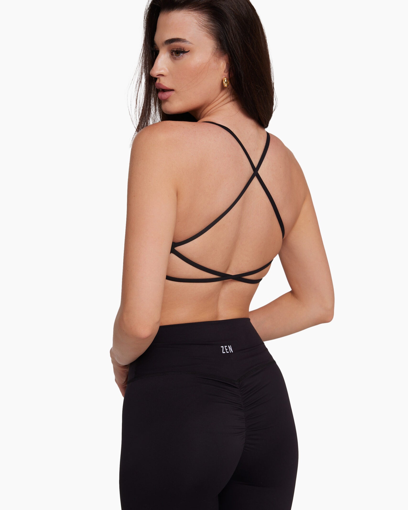 Flow Maya Bra Black Back