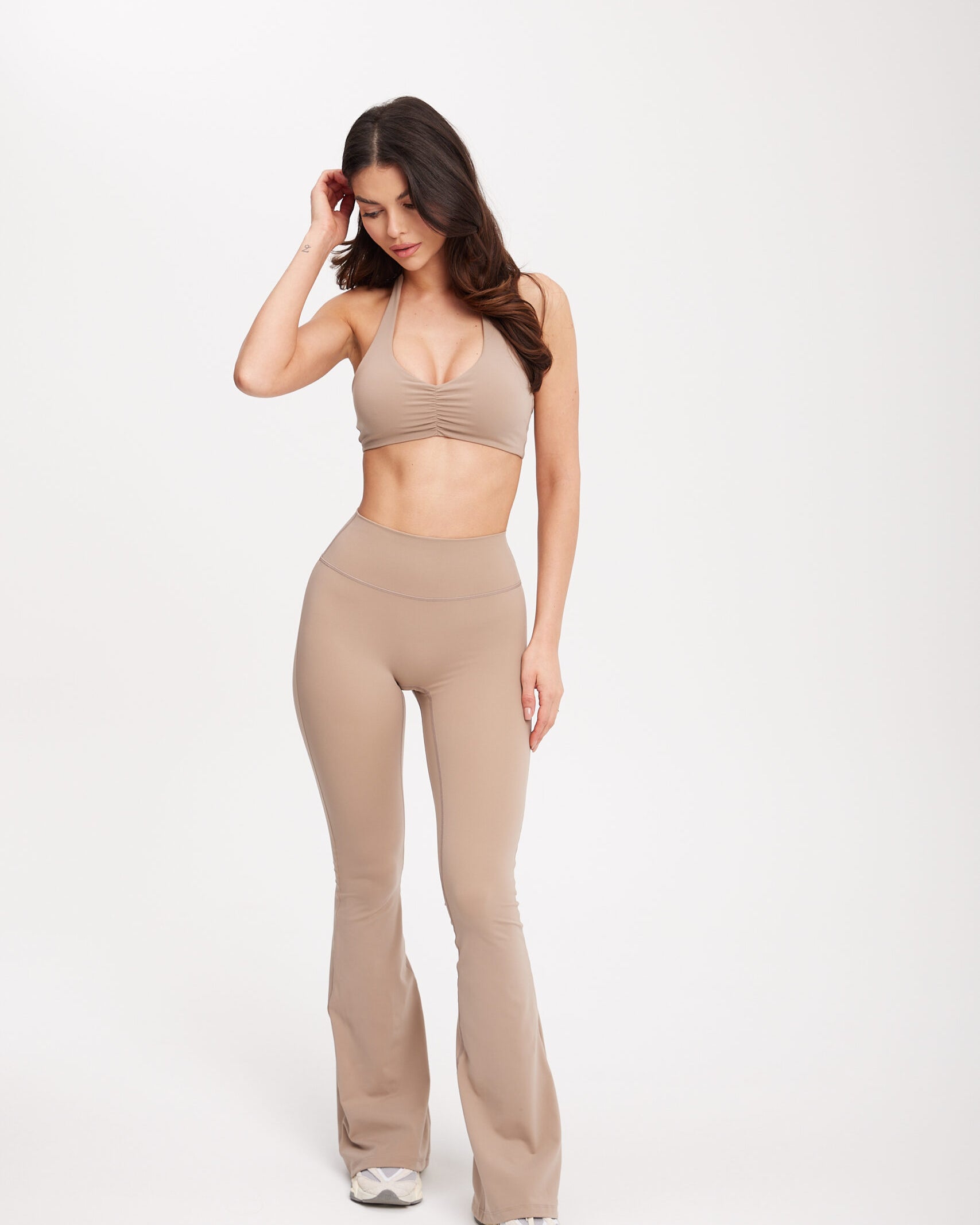 Motion Sculpt Flare Pants Latte