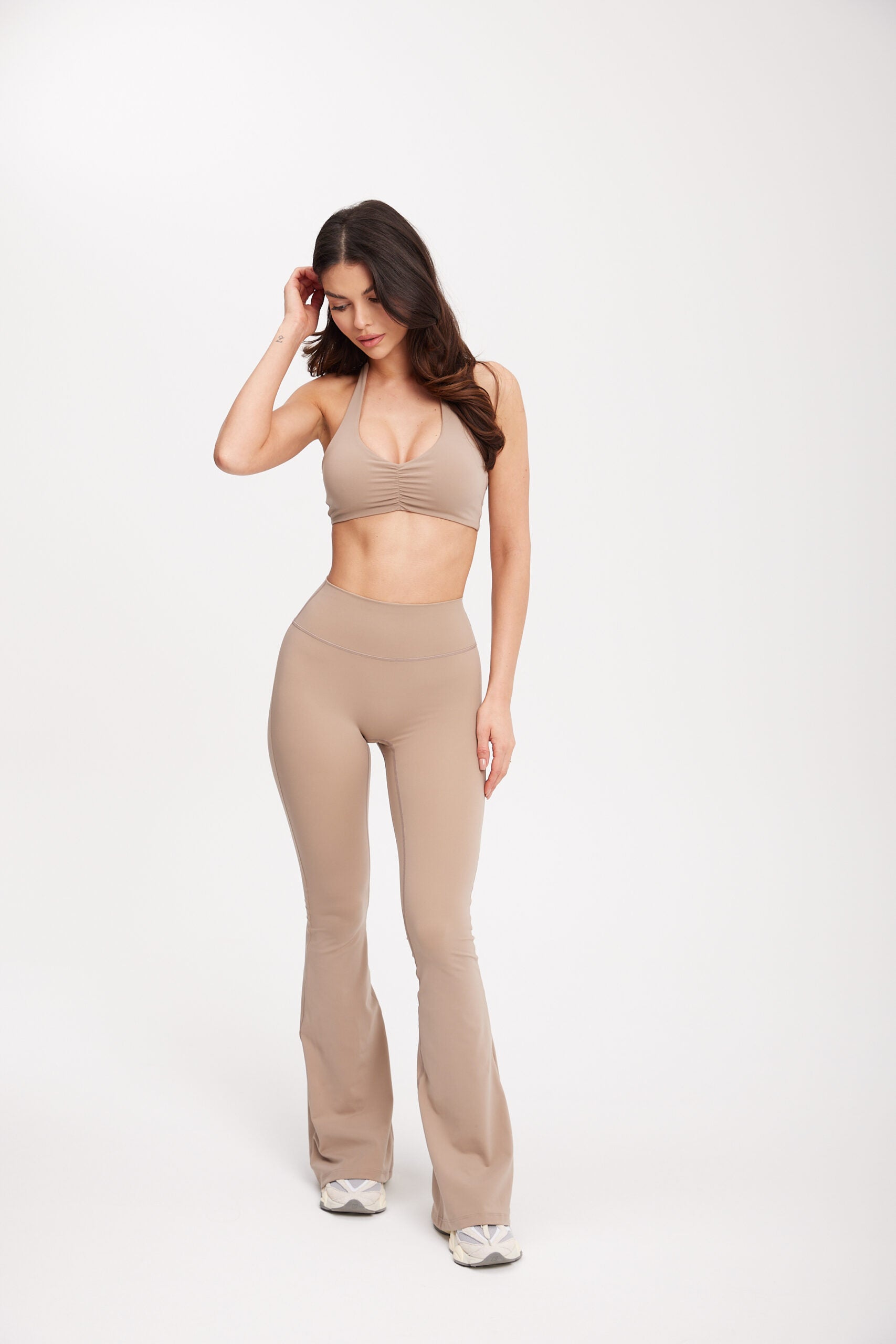Motion Sculpt Flare Pants Latte