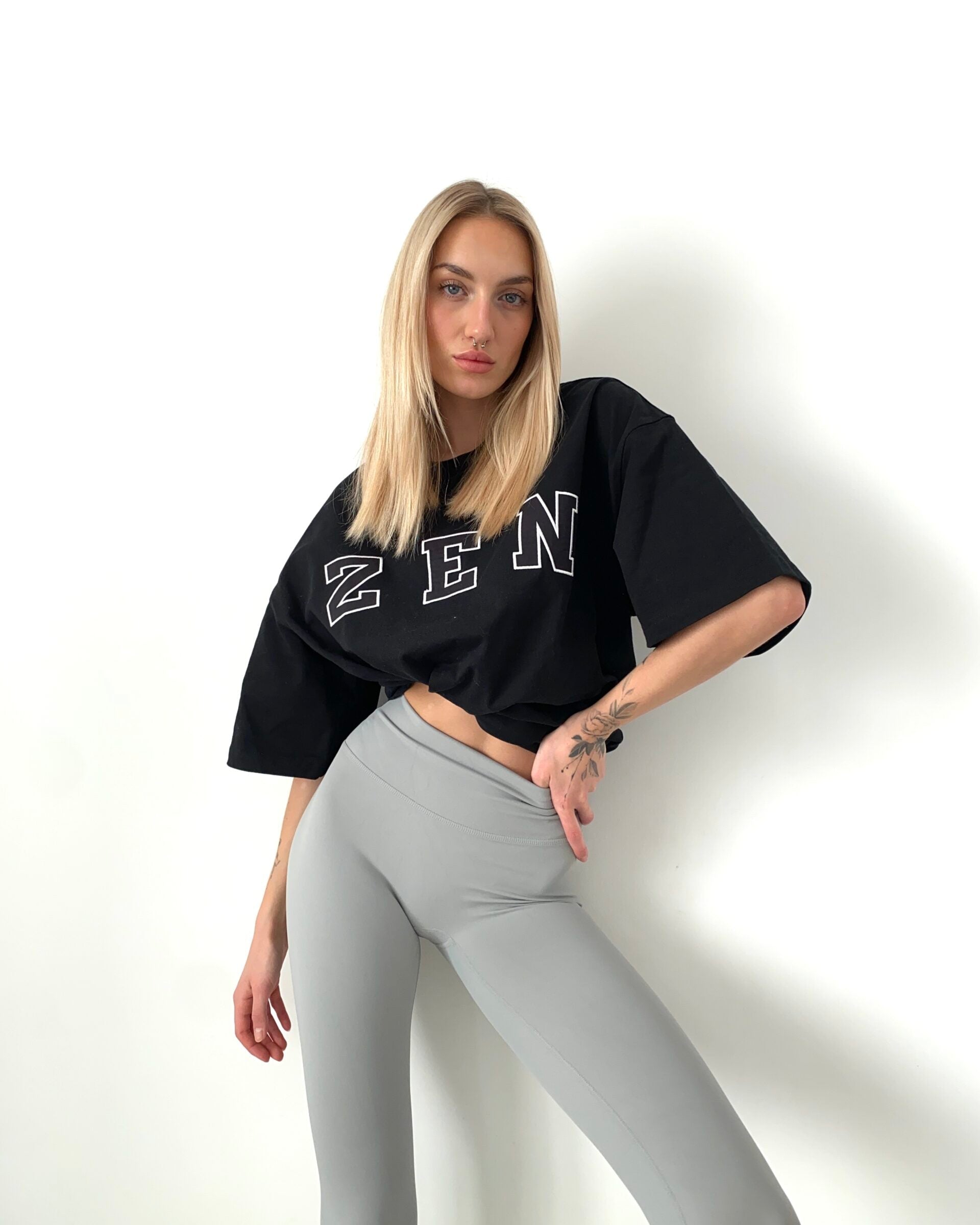 Oversized Boyfriend T-shirt Black