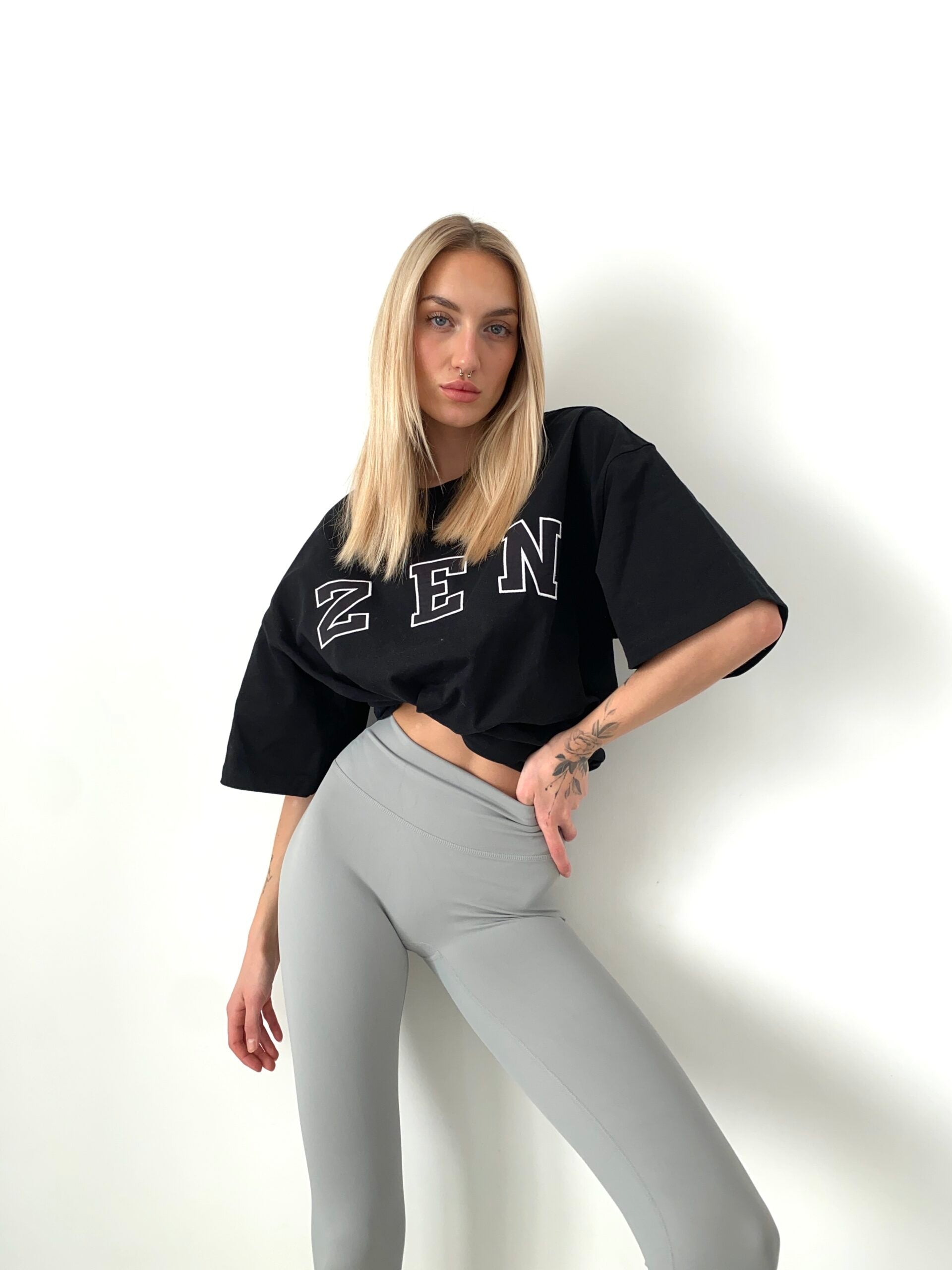 Oversized Boyfriend T-shirt Black