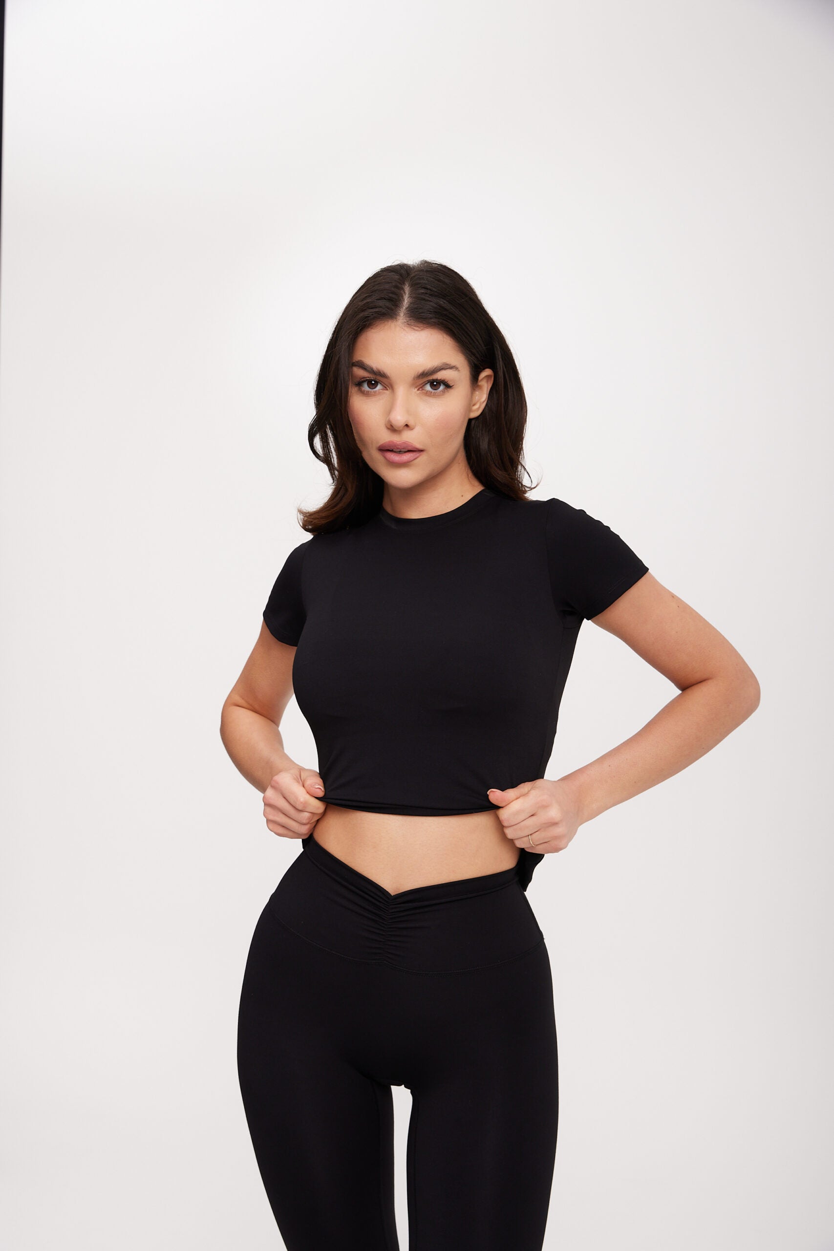 SHORT SLEEVE BLACK Crumble