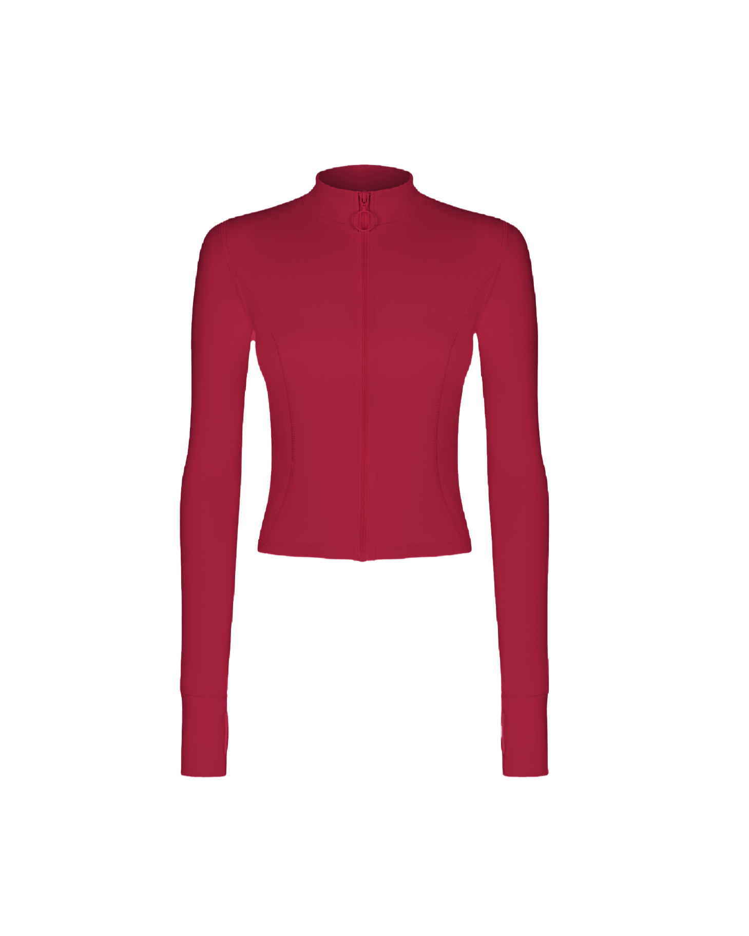 balance zipper jacket merlot