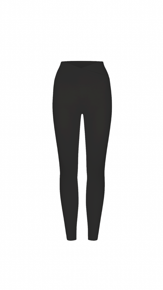 Flow Crossover Leggings black