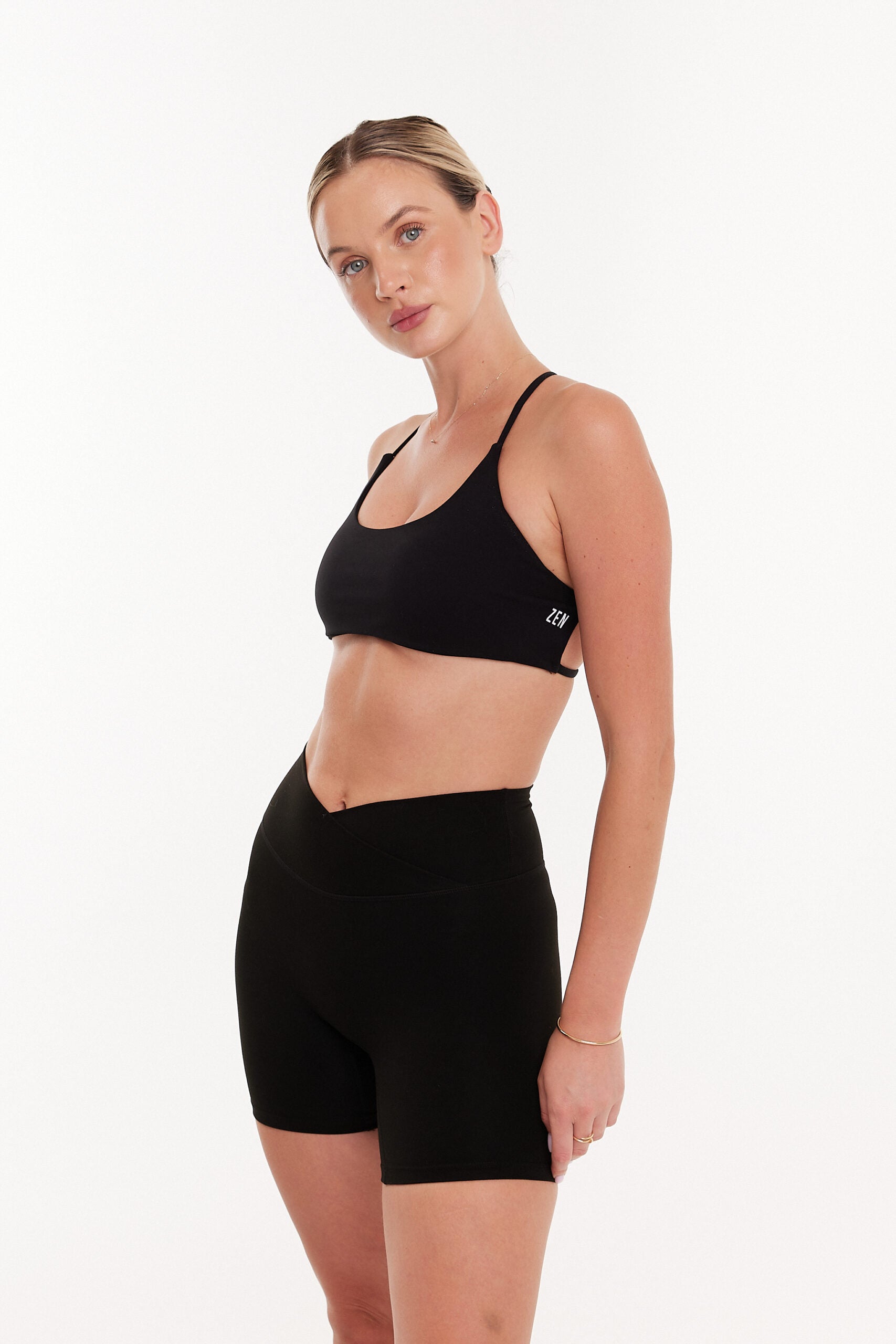 Flow Crossover Scrunch Shorts Maya