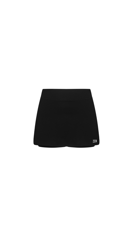 Flow Mini Skort black